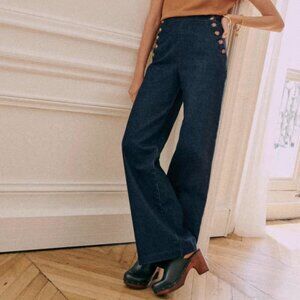 Sezane Marino Trousers FR40 (US 8)